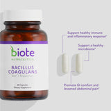 Biote Daily Supplement Capsules 41g back view