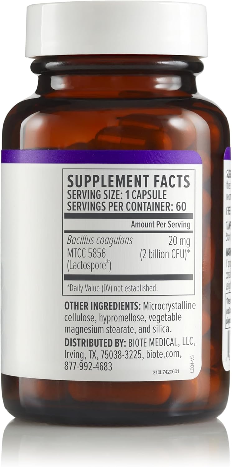 Biote Daily Supplement Capsules 41g with packaging