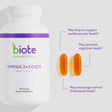 Biote Omega-3 Fatty Acids Supplement packaging