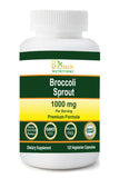 Biotech Nutritions Broccoli Sprout 1000 mg 120 vegetable capsules front view