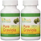 Biotech Nutritions Graviola 240 Capsules front view