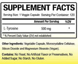 Biotech Nutritions L-Tyrosine bottle with label