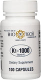 BioTechUSA K1-1000 Vitamin K1 capsules opened bottle