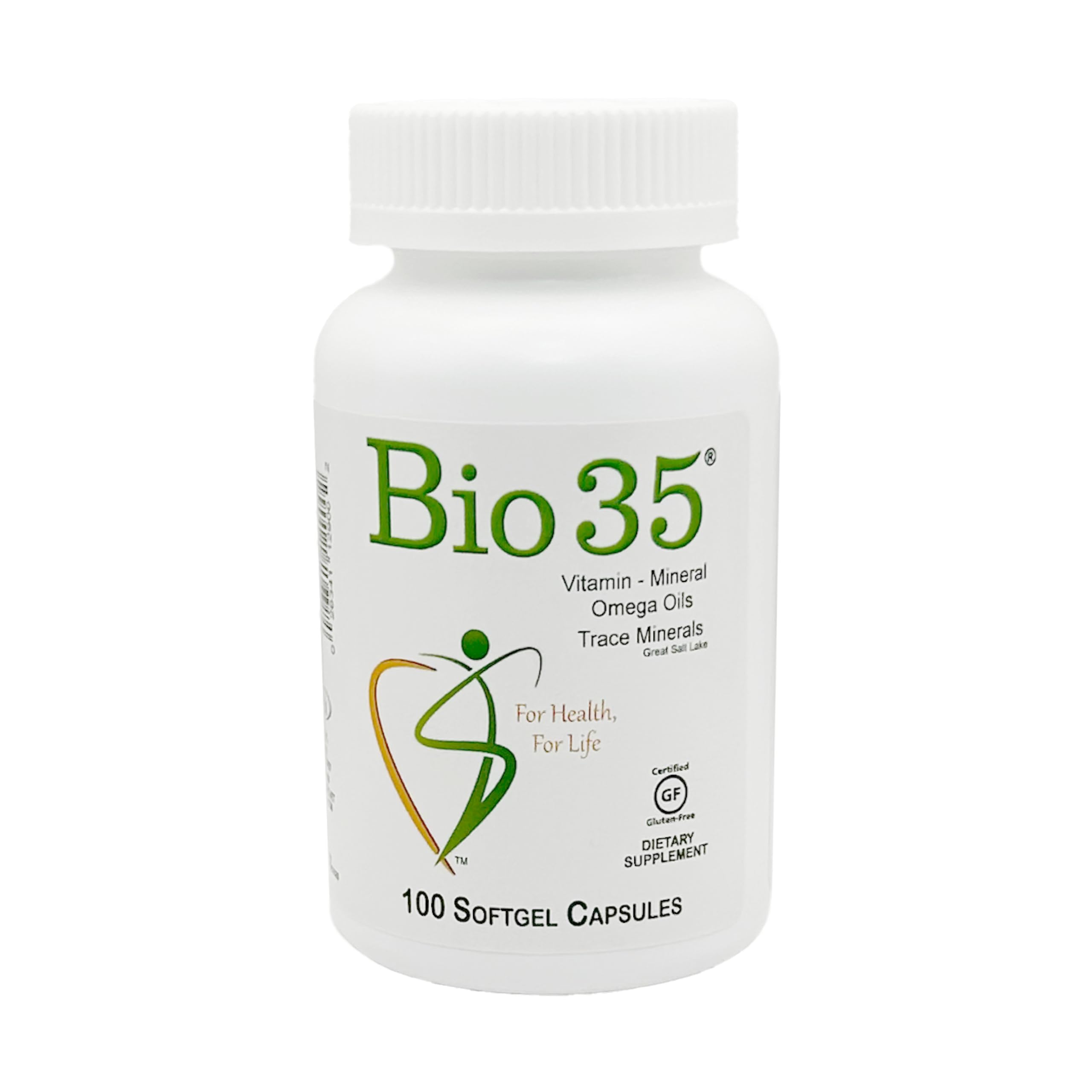 Biotek Bio-35 Multivitamin & Mineral Softgel front view