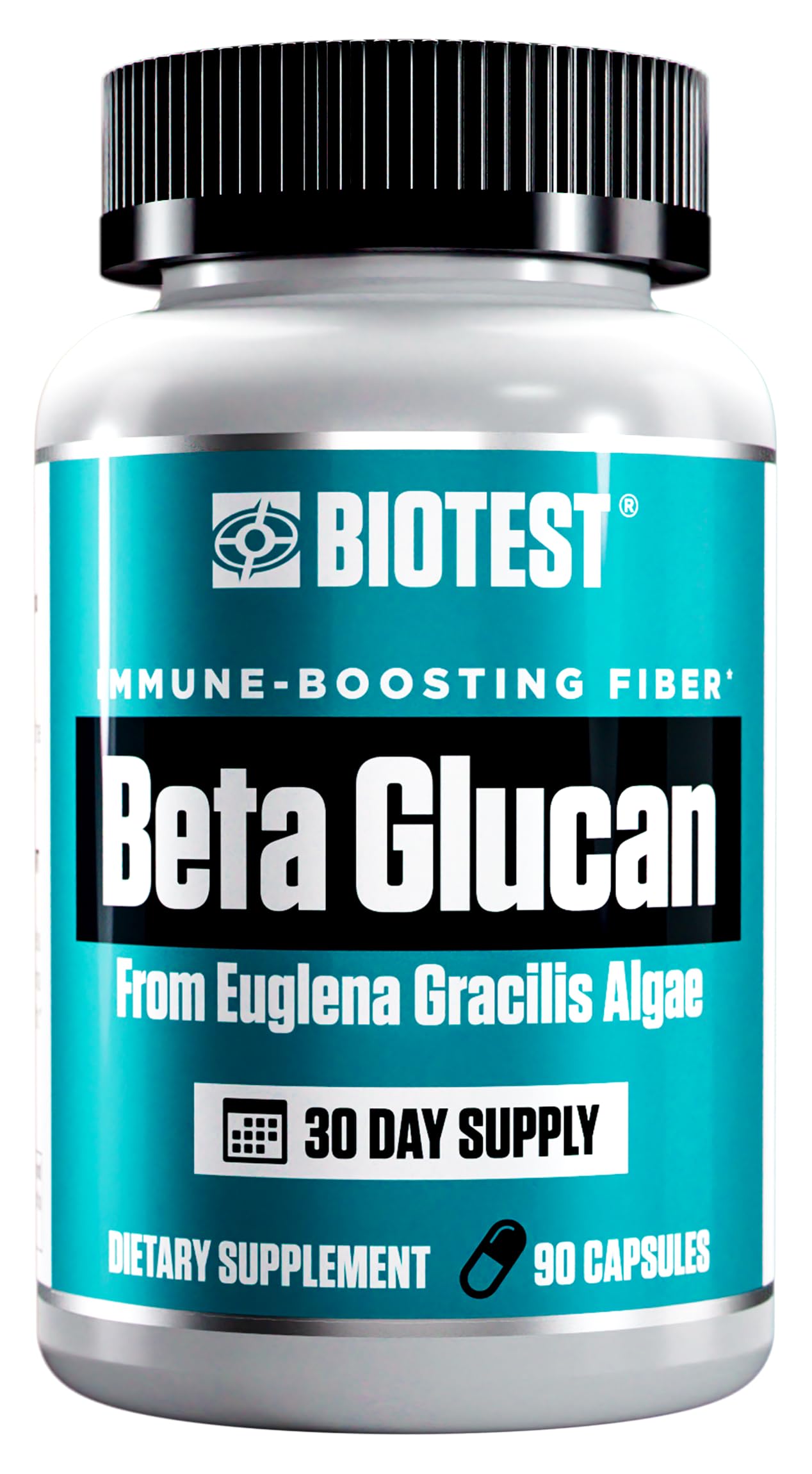 Biotest Beta-Glucan Dietary Fibre 600mg front view
