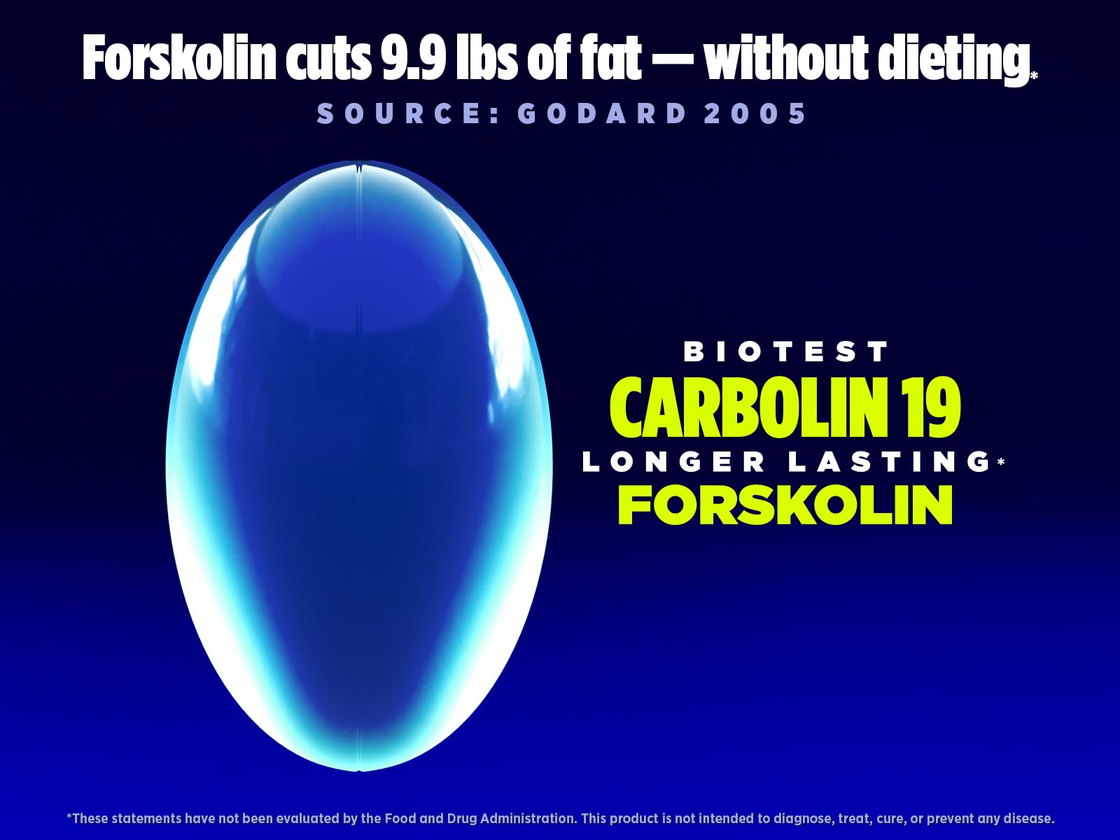 Biotest Carbolin-19 Fat Burner capsules in a bottle
