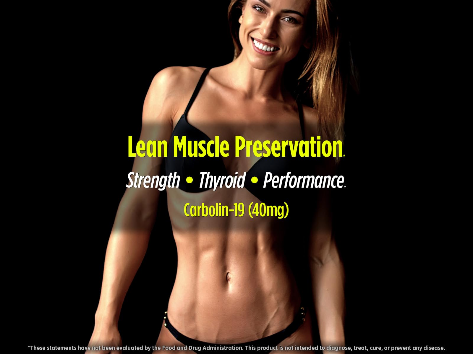 Biotest Carbolin-19 Fat Burner product details on the label
