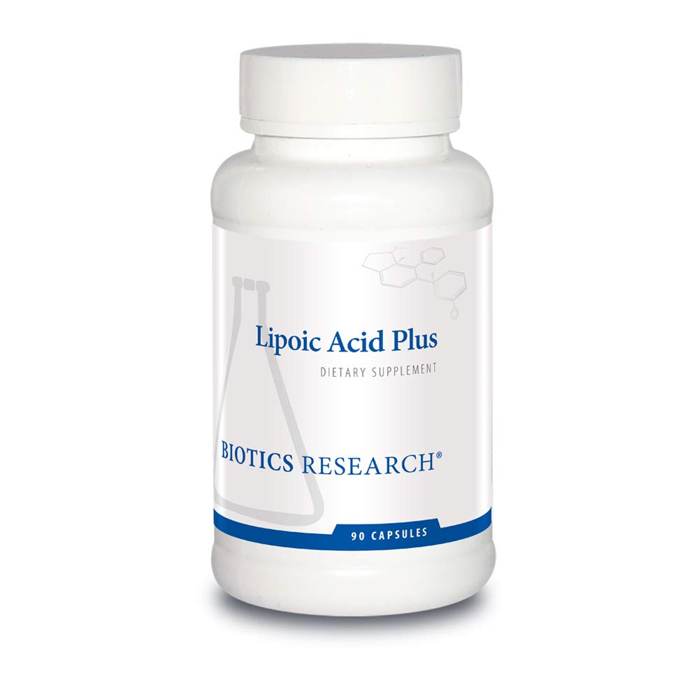 BIOTICS RESEARCH Alpha Lipoic Acid Supplement front view