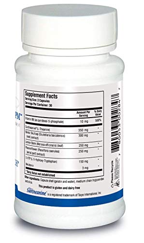 BIOTICS RESEARCH Alpha Theta Ultra PM L-Theanine capsule close-up