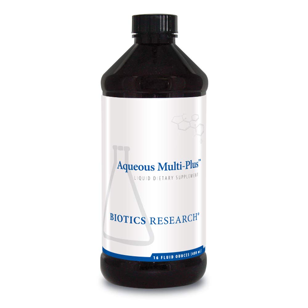BIOTICS RESEARCH Aqueous Multi-Plus liquid supplement front view