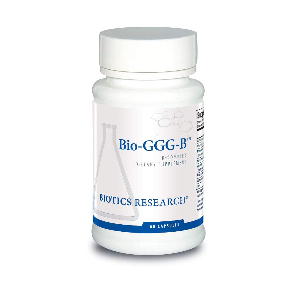 BIOTICS RESEARCH B-Complex supplement front view