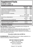 BIOTICS RESEARCH Bio-3B-G B-Complex Supplement side view