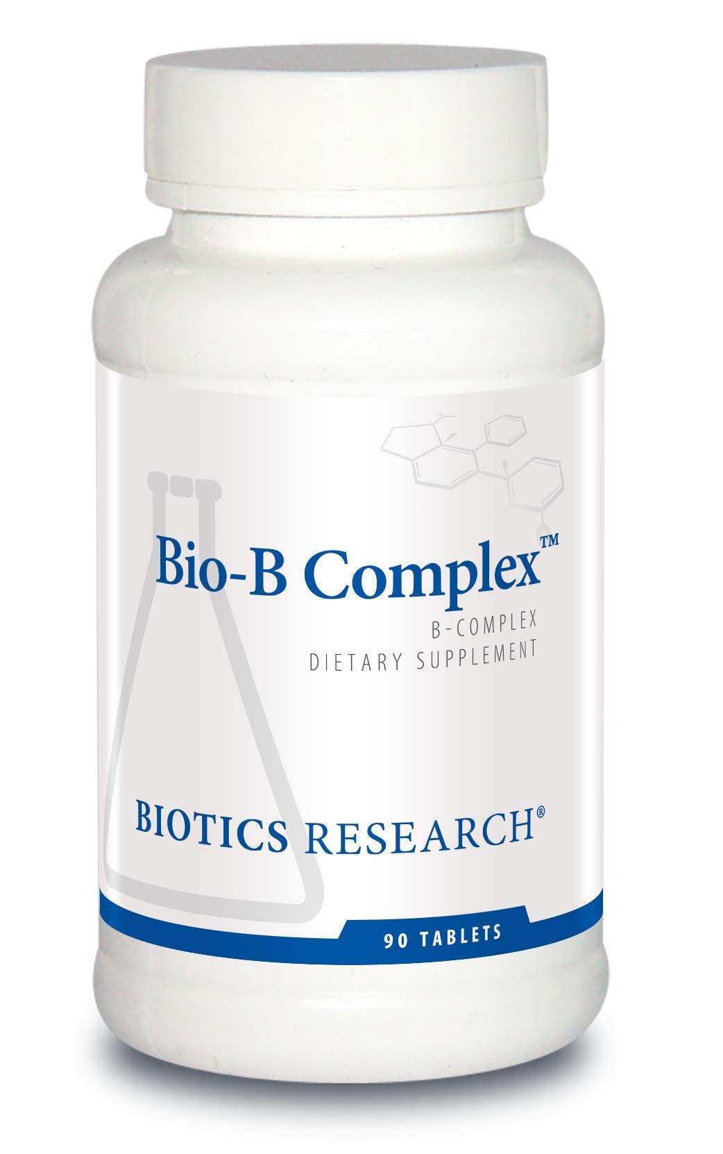 BIOTICS RESEARCH Bio-B Complex supplement front view