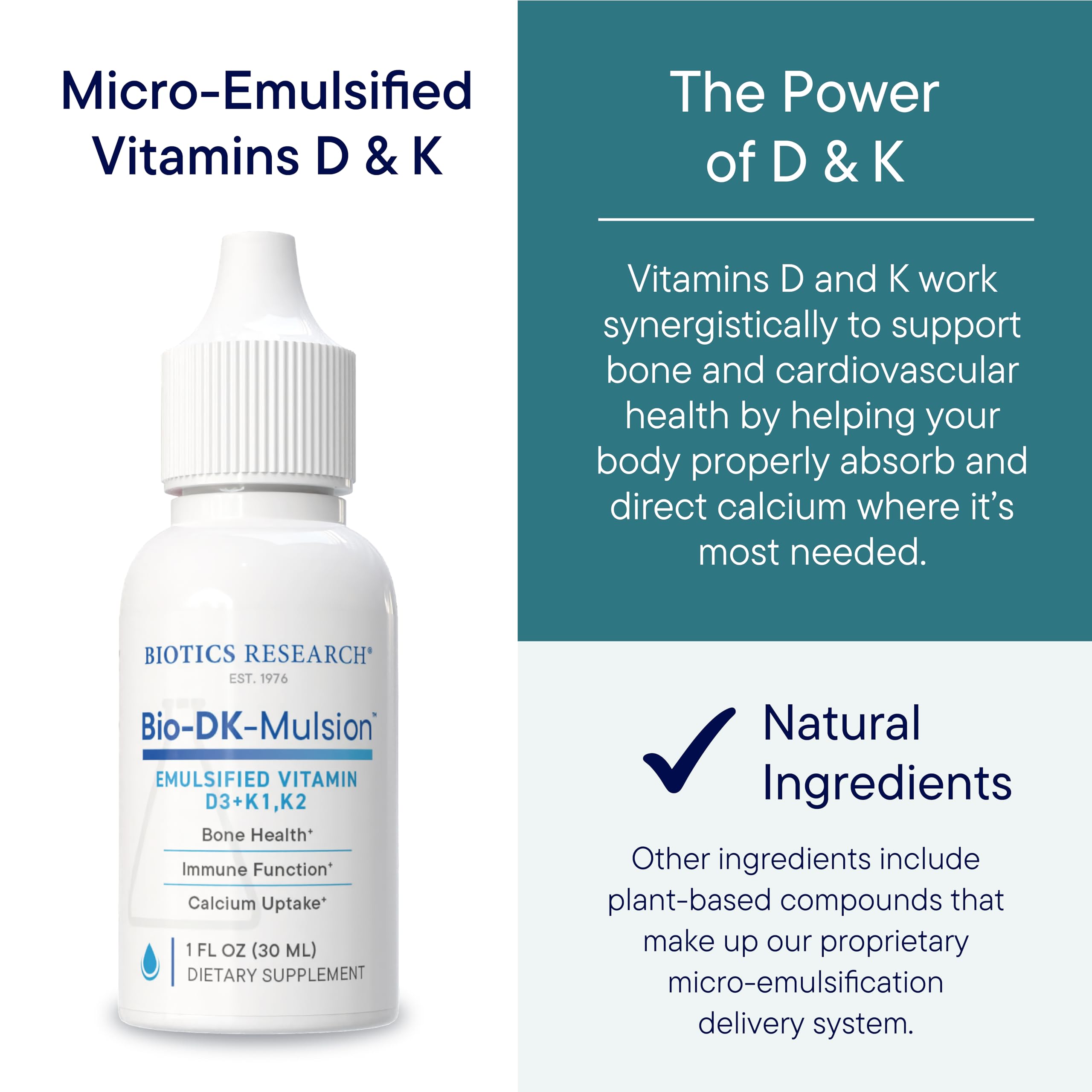 BIOTICS RESEARCH Bio-DK-Mulsion emulsified form close-up