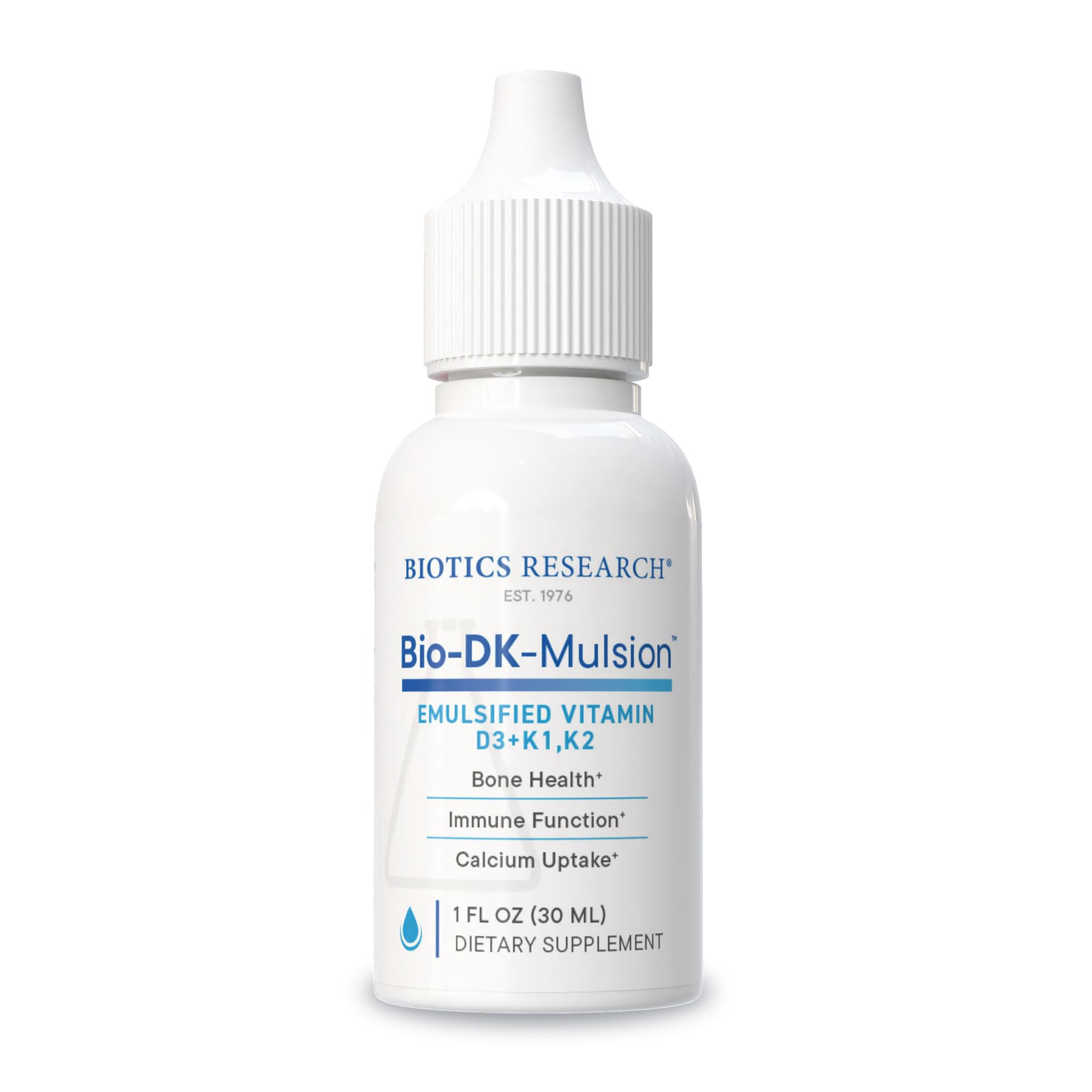 BIOTICS RESEARCH Bio-DK-Mulsion multivitamin front view