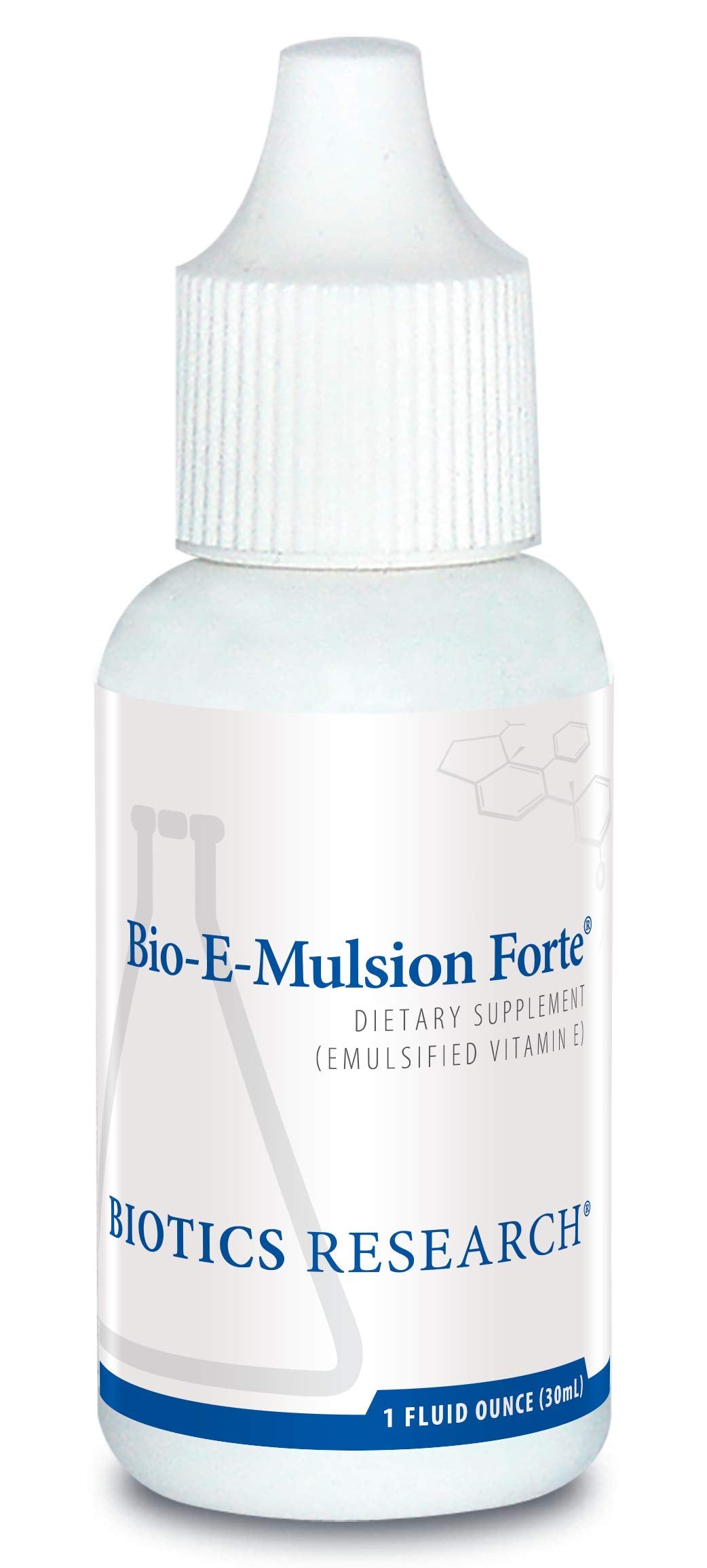BIOTICS RESEARCH Bio-E-Mulsion Forte Vitamin E 30 IU front view