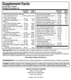 BIOTICS RESEARCH Bio-Multi Plus 159g back view