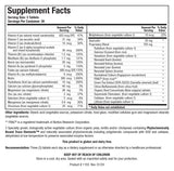 BIOTICS RESEARCH Bio-Trophic Plus Multivitamin side view showing tablet size