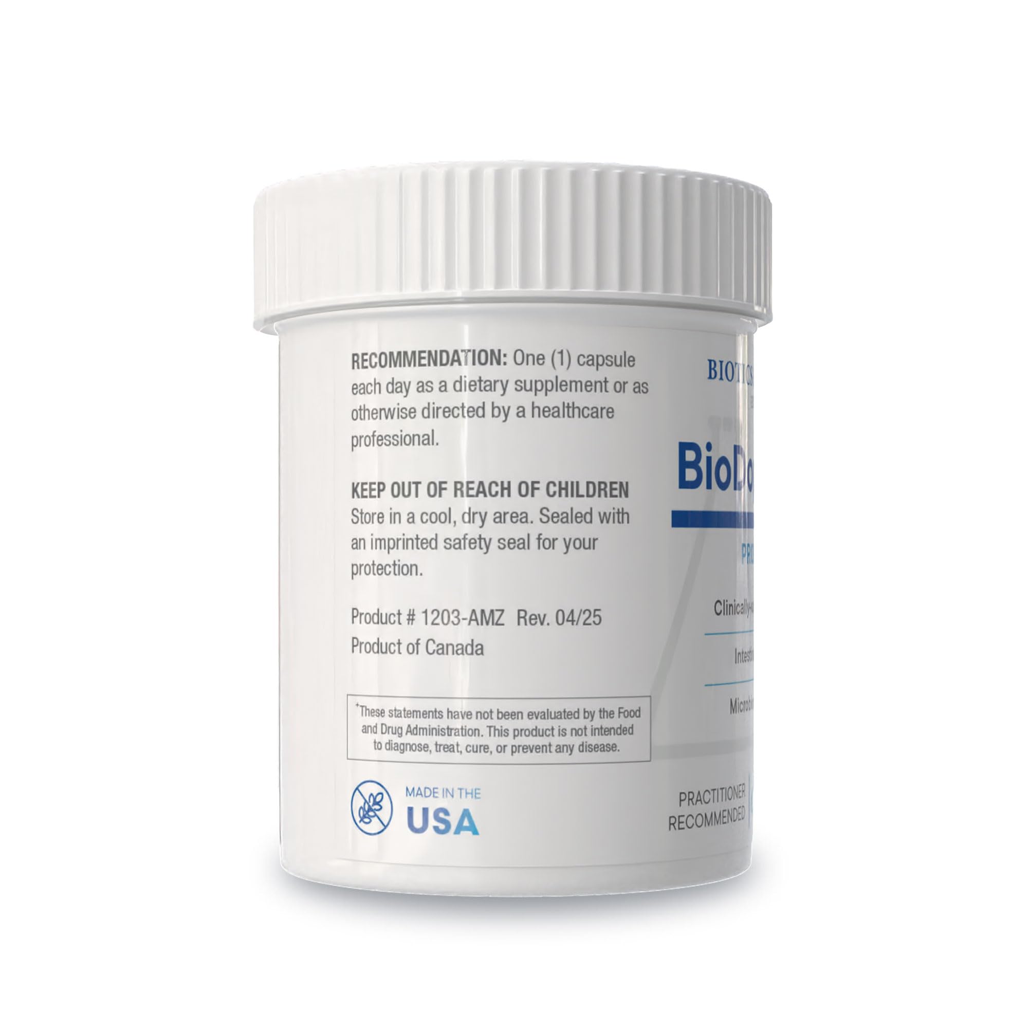 BIOTICS RESEARCH BioDoph-3 GI Probiotic Supplement capsule close-up
