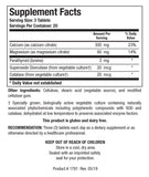 BIOTICS RESEARCH Ca/Mg-Plus Calcium and Magnesium Supplement side view