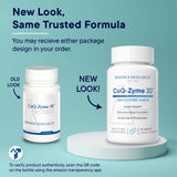 BIOTICS RESEARCH CoQ-Zyme 30 capsules on a wooden surface