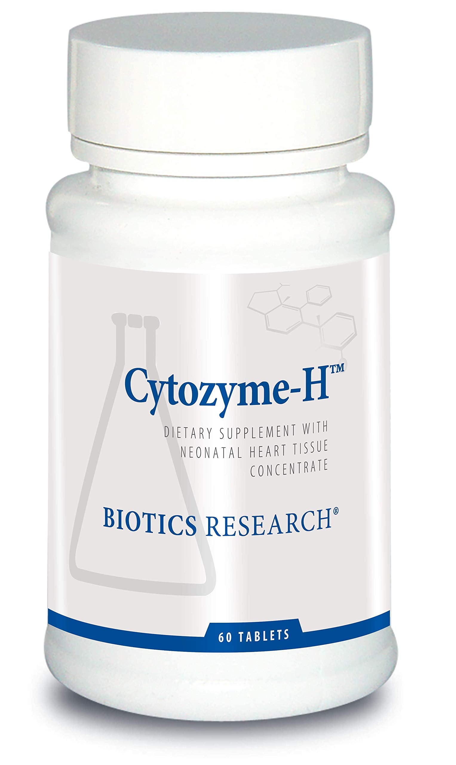BIOTICS RESEARCH Cytozyme-H supplement front view with packaging