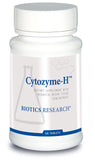 BIOTICS RESEARCH Cytozyme-H supplement front view with packaging