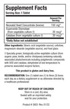BIOTICS RESEARCH Cytozyme-H supplement side view showing tablet form