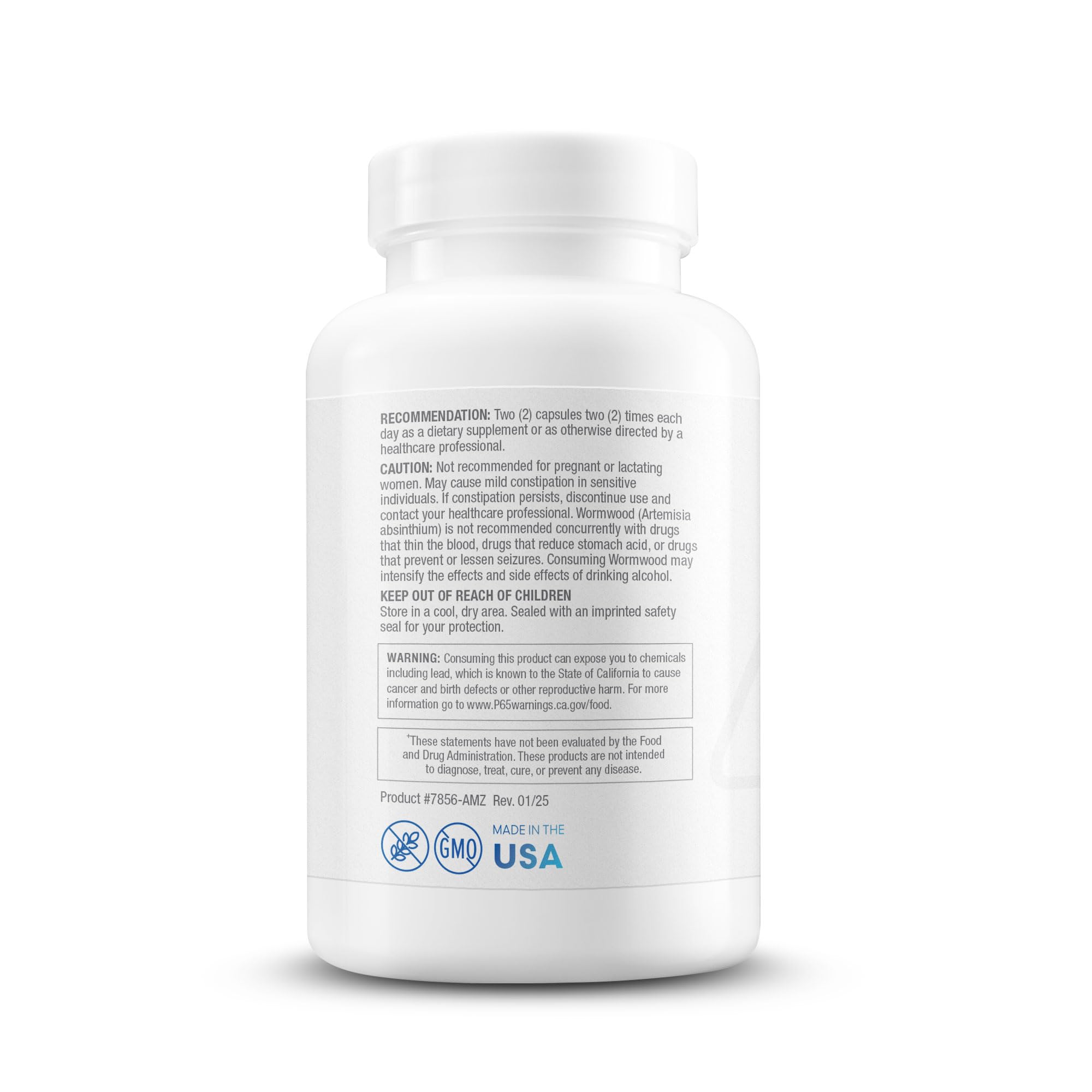 BIOTICS RESEARCH Dysbiocide Herbal Supplement ingredients list