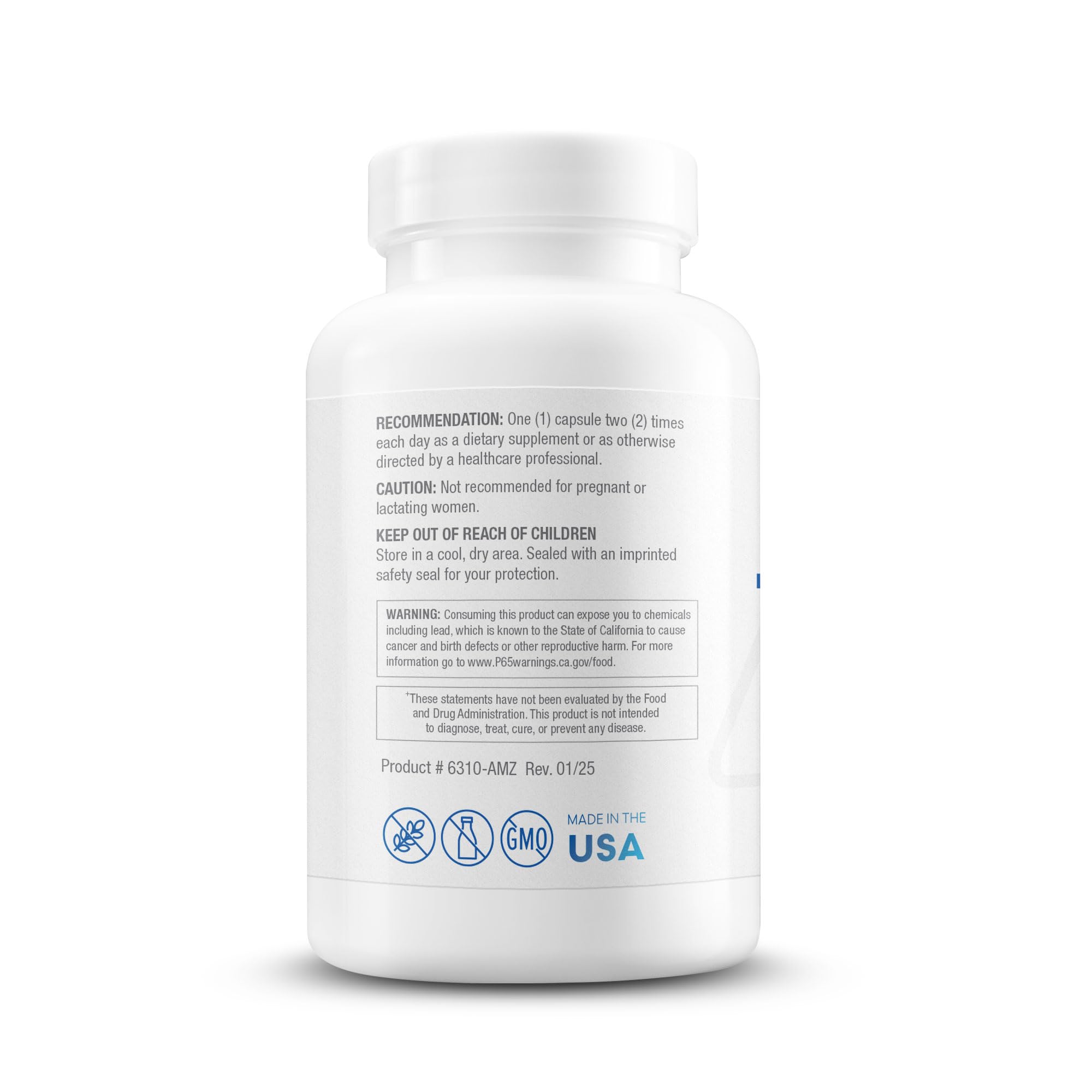 BIOTICS RESEARCH FC-Cidal Herbal Supplement 500mg capsules on a wooden surface