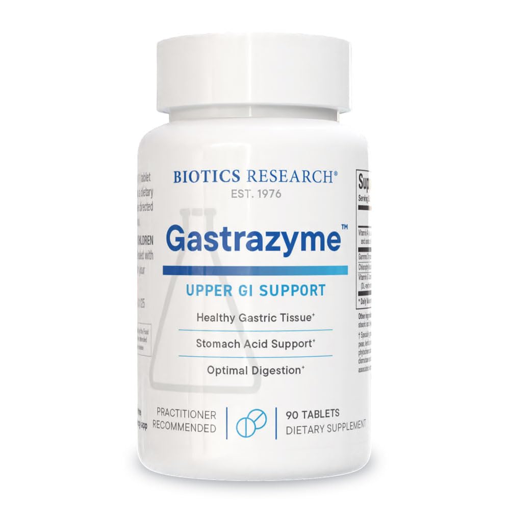 BIOTICS RESEARCH Gastrazyme supplement front view