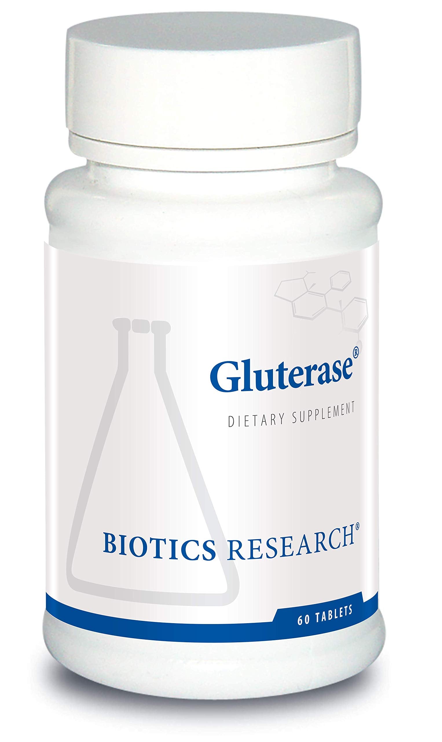 BIOTICS RESEARCH Gluterase daily Support Enzyme front view