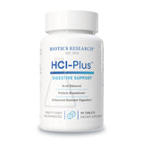 BIOTICS RESEARCH HCl-Plus Supplement 60 Capsules front view