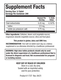 BIOTICS RESEARCH Iodine Supplement 68g back view with ingredients