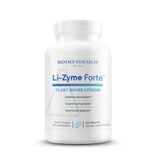 BIOTICS RESEARCH Li-Zyme Lithium Supplement front view