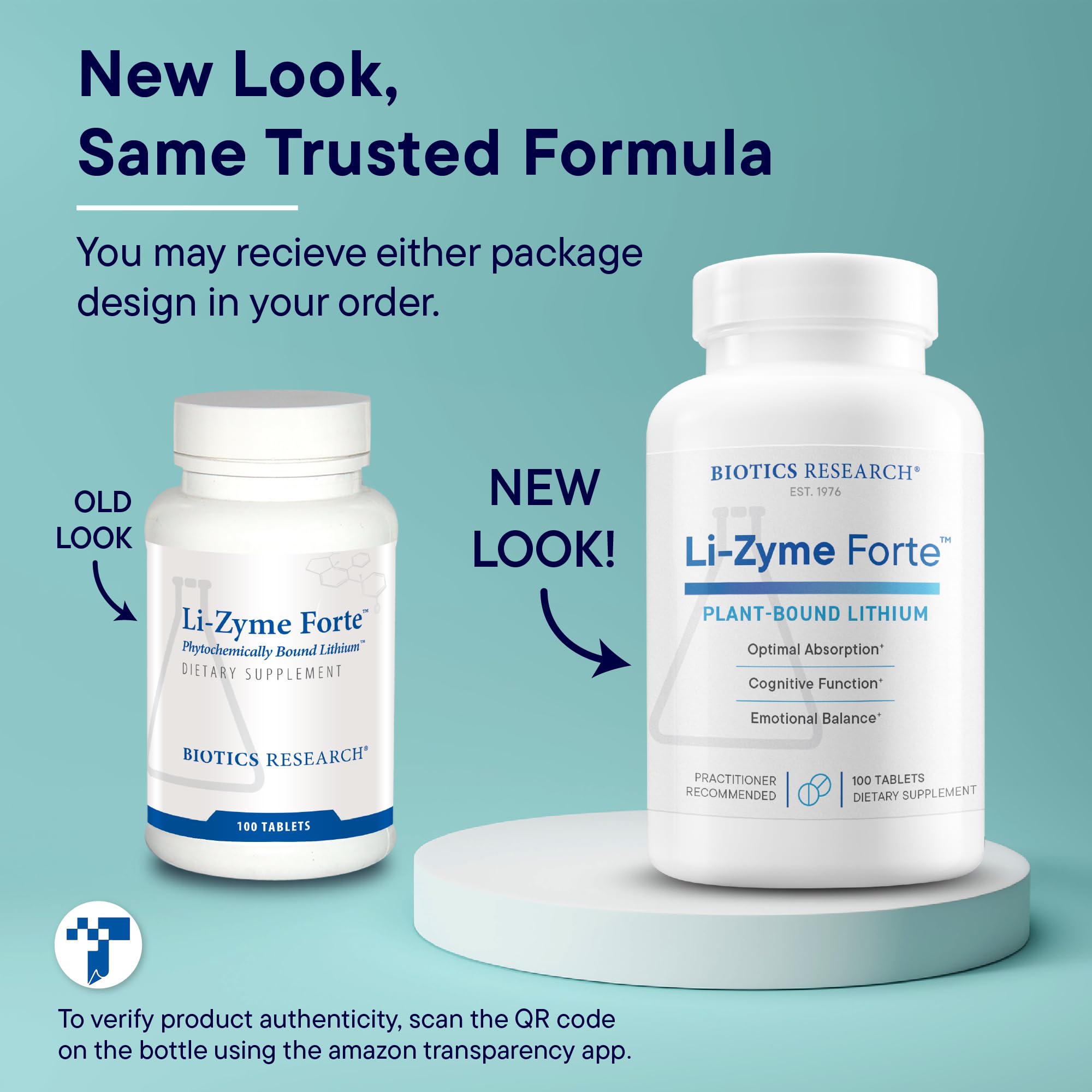 BIOTICS RESEARCH Li-Zyme Lithium Supplement ingredients list
