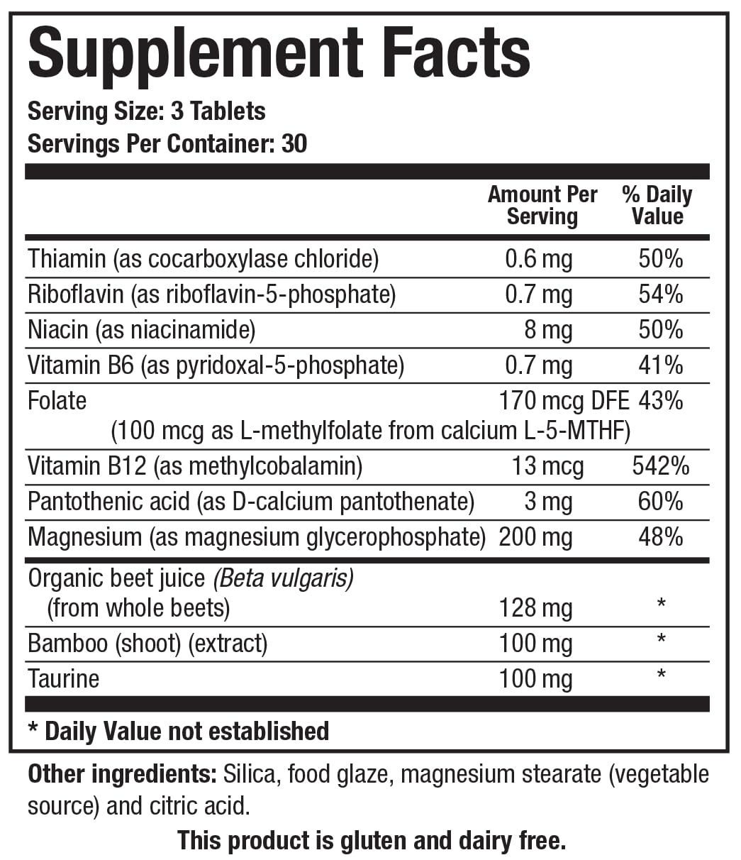 BIOTICS RESEARCH Magnesium Glycerophosphate 200mg tablet packaging