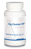 BIOTICS RESEARCH Magnesium Orotate 500mg Supplement front view