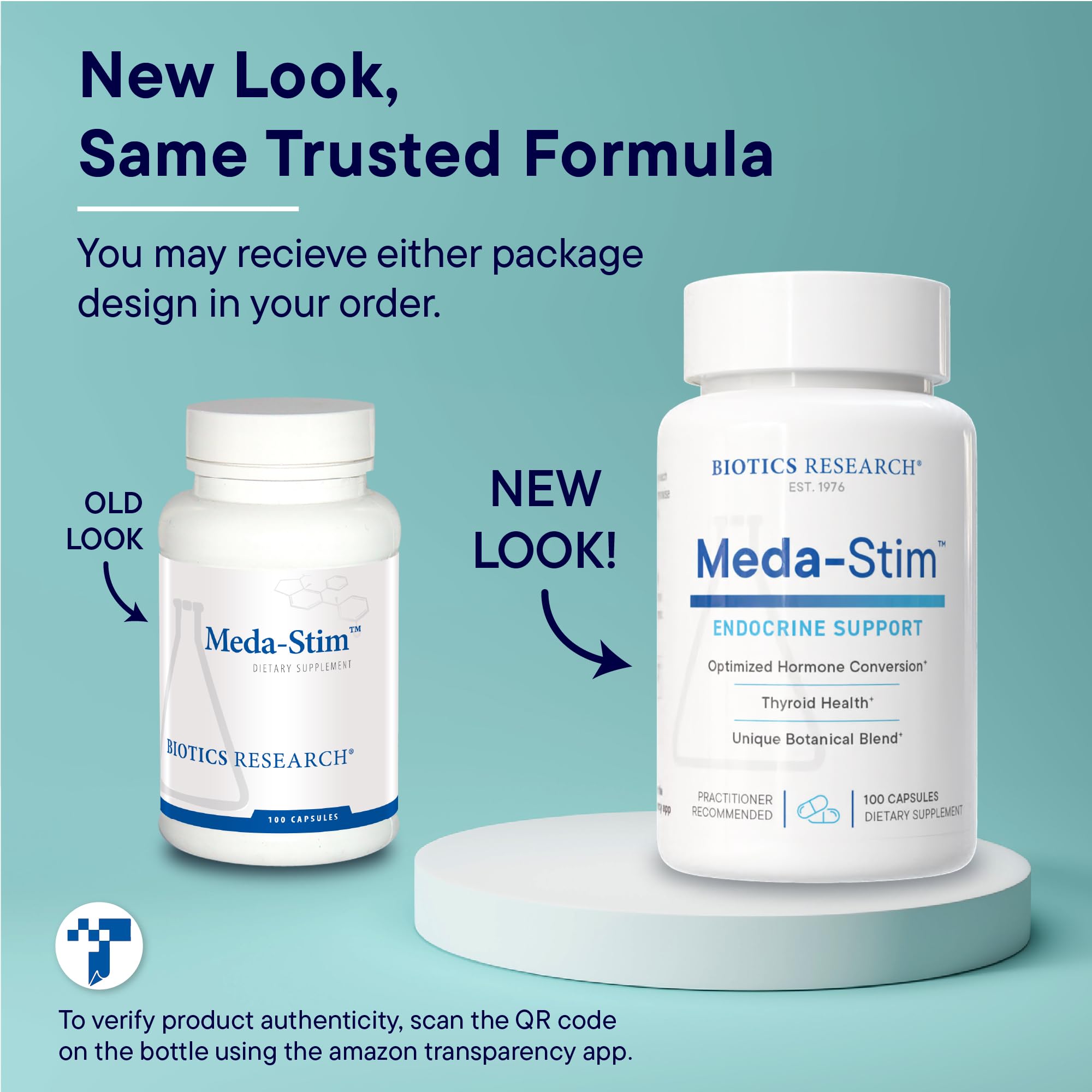 BIOTICS RESEARCH Meda-Stim Thyroid Extract packaging