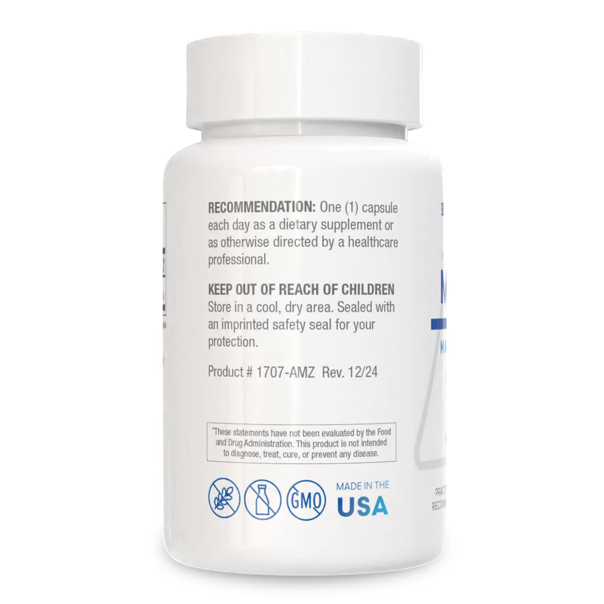 BIOTICS RESEARCH Mg-Zyme Magnesium Supplement on a table