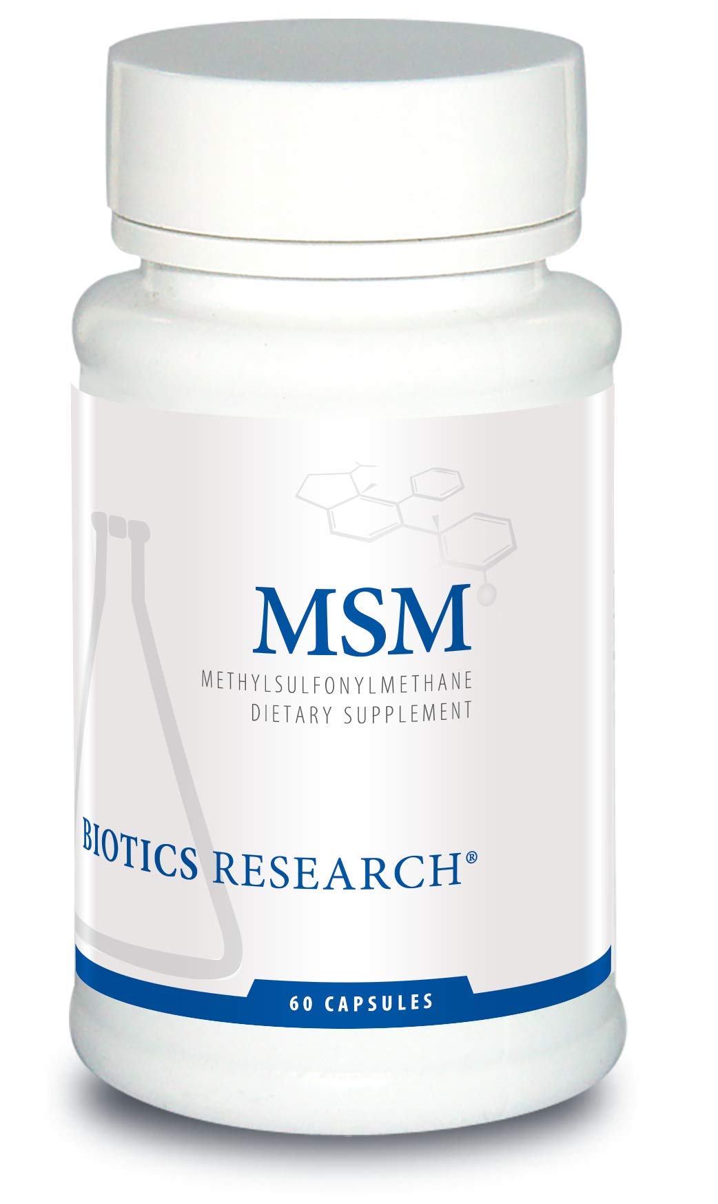 BIOTICS RESEARCH MSM Supplement 68g front view