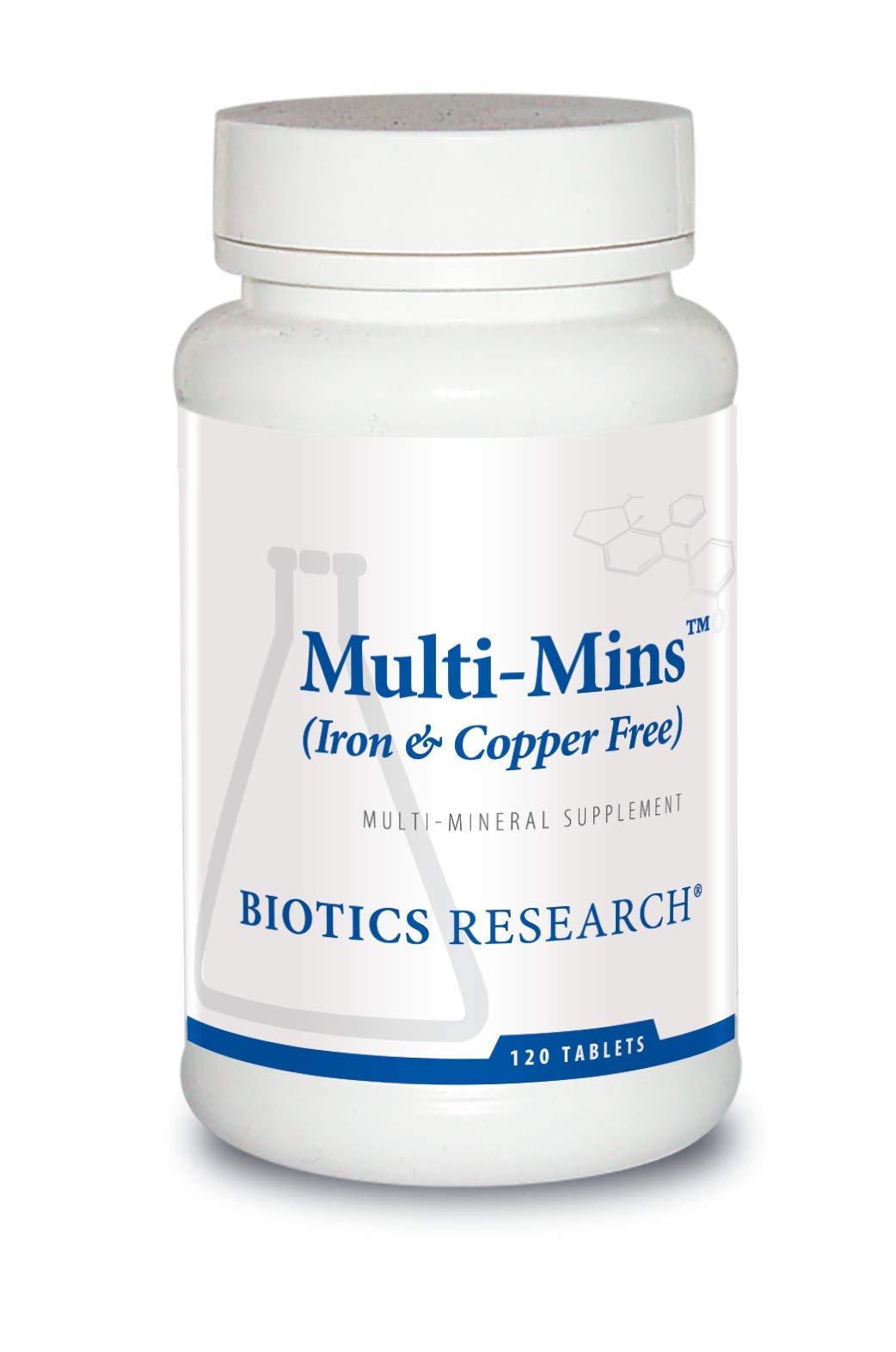 BIOTICS RESEARCH Multi-Mins Multimineral Supplement front view