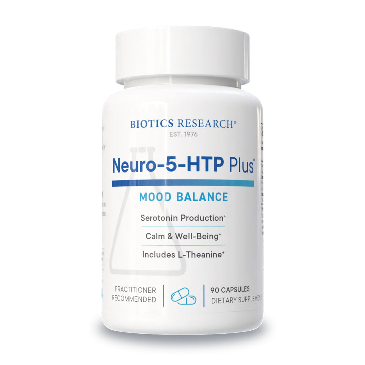 BIOTICS RESEARCH Neuro-5-HTP Plus 50g capsules front view