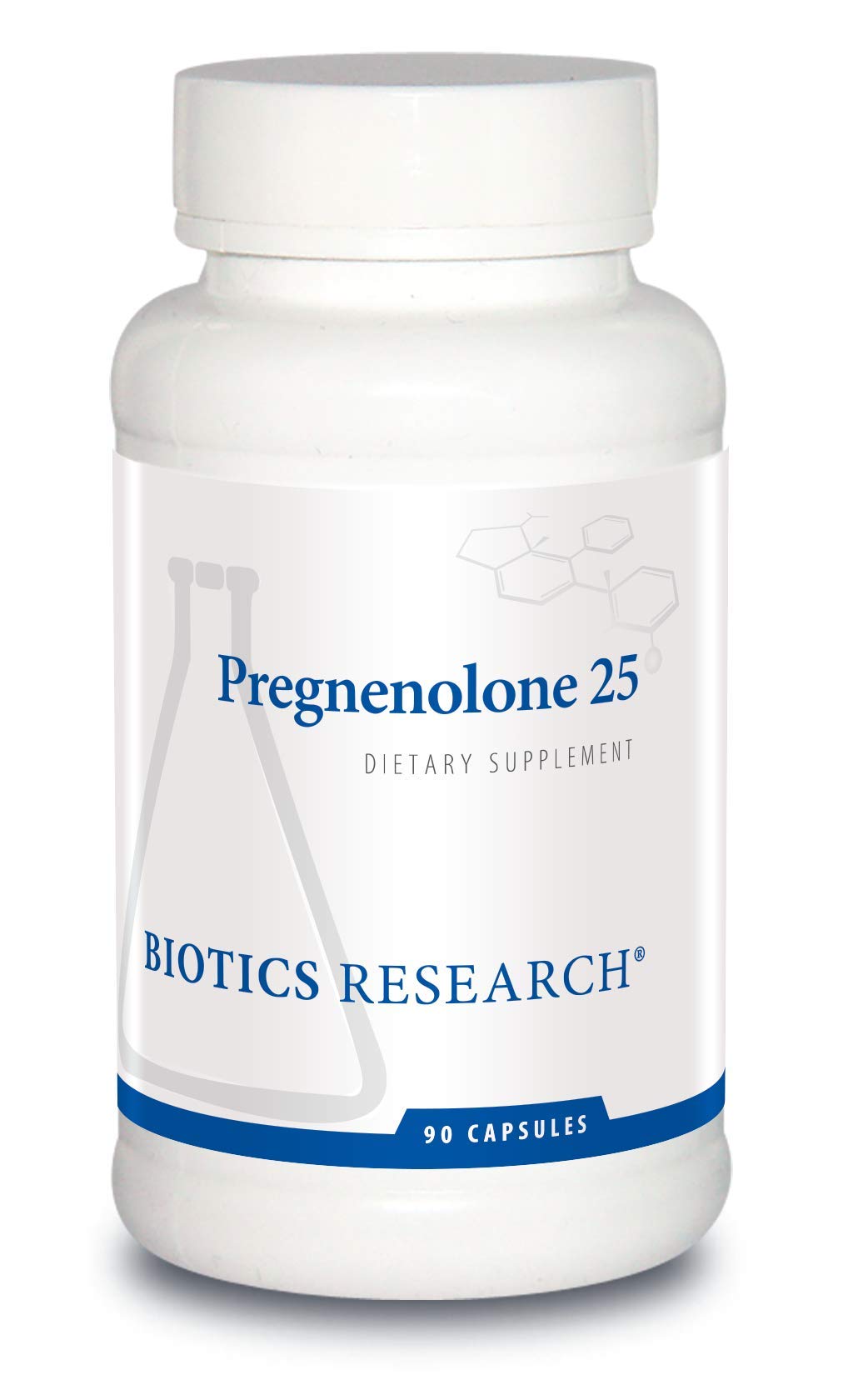 BIOTICS RESEARCH Pregnenolone 100mg capsules front view