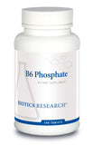 BIOTICS RESEARCH Vitamin B6 (Pyridoxal Phosphate) 100mg supplement front view