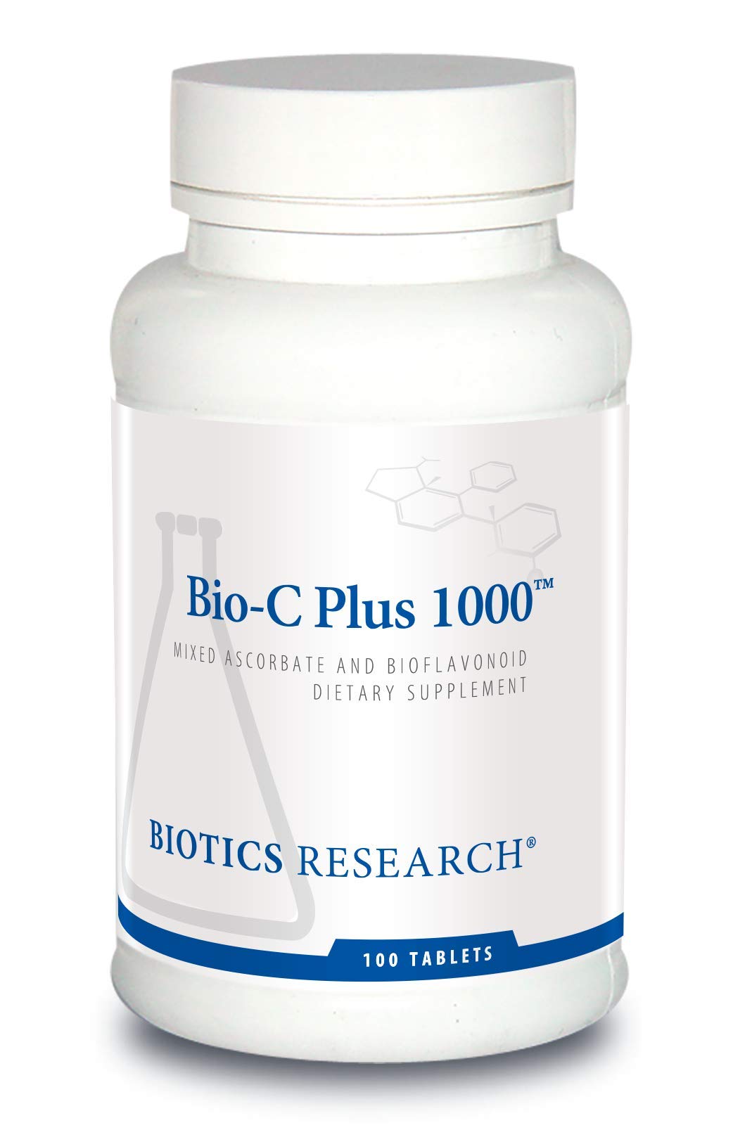 BIOTICS RESEARCH Vitamin C with Citrus Bioflavonoids front view