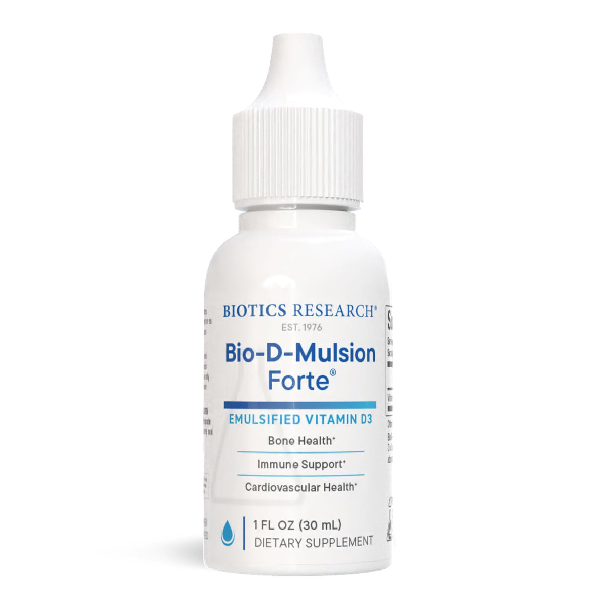BIOTICS RESEARCH Vitamin D Supplement 28g front view