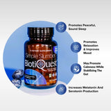 BiotiQuest Simple Slumber Probiotics packaging with product information