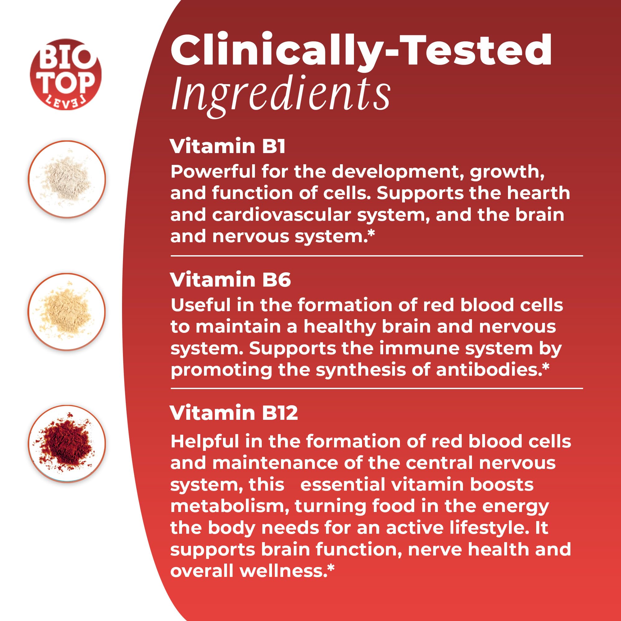 BIOTOPLEVEL Sublingual Vitamin B12 Supplement dropper detail