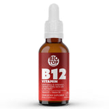 BIOTOPLEVEL Sublingual Vitamin B12 Supplement front view
